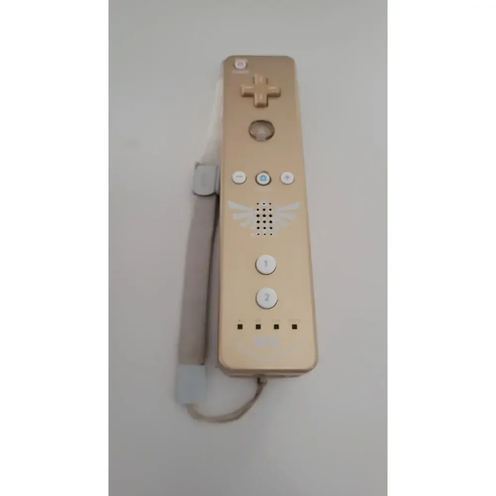 Nintendo Wii Remote Plus Gold Zelda Edition Controller RVL-036 OEM Tested